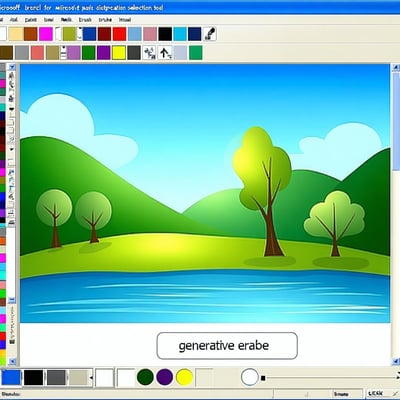 You can't spell Paint without AI - Generative Erase tool